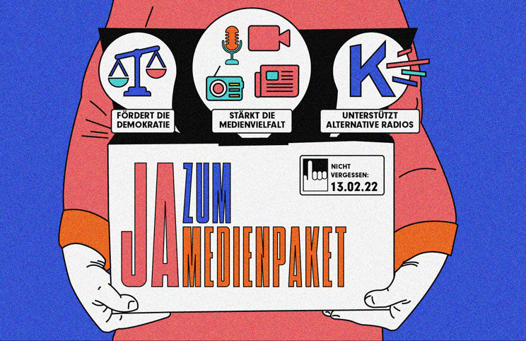 The power of unity: &#8222;JA zum Medienpaket&#8220;